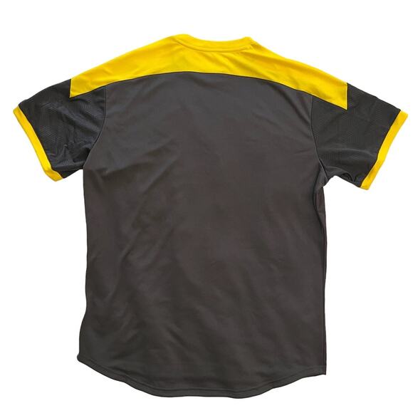 BVB Training Jersey Puma Asphalt Cyber Yellow Size XXL NWT - Picture 2 of 3